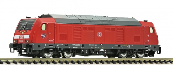 Diesel locomotive 245 013 of  Sudostbayernbahn<br /><a href='images/pictures/Fleischmann/Fleischmann-724504.jpg' target='_blank'>Full size image</a>